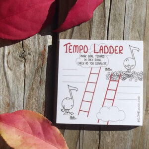 Tempo Ladder Sticky Notes