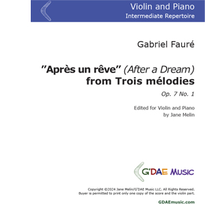Fauré ”Après un rêve” (After a Dream)